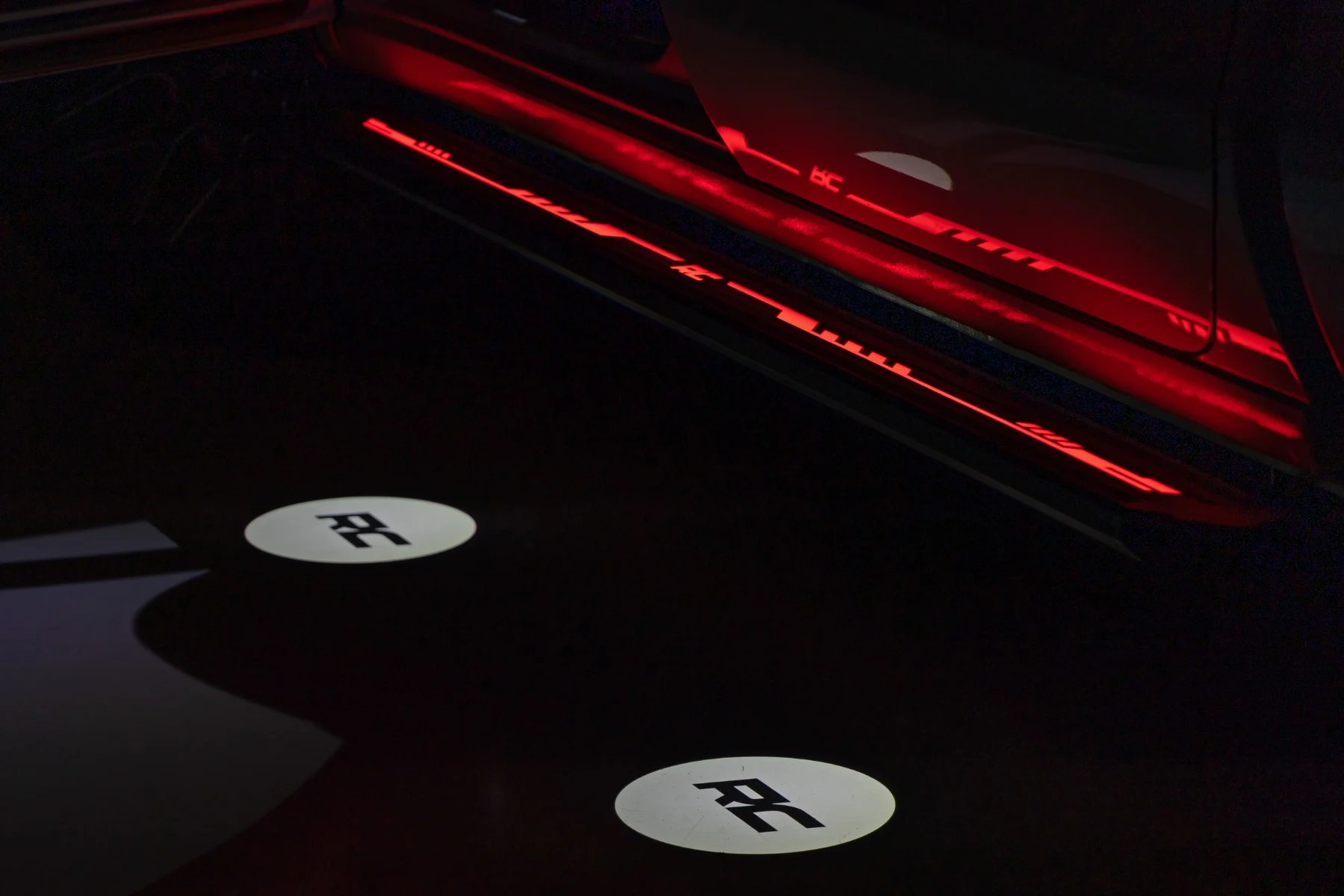 Multi-Color LED Running Boards