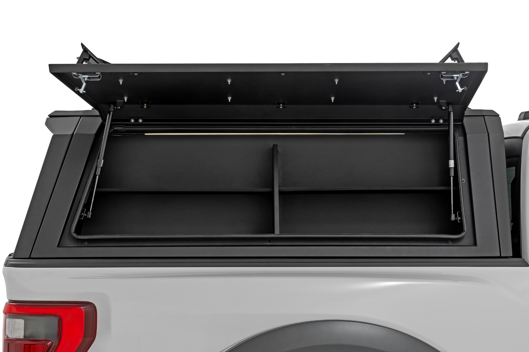 Bed Cap Side Shelf Storage Bin